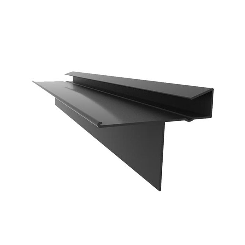 Supaslate Continuous Verge Trim – Black - 1 Metre
