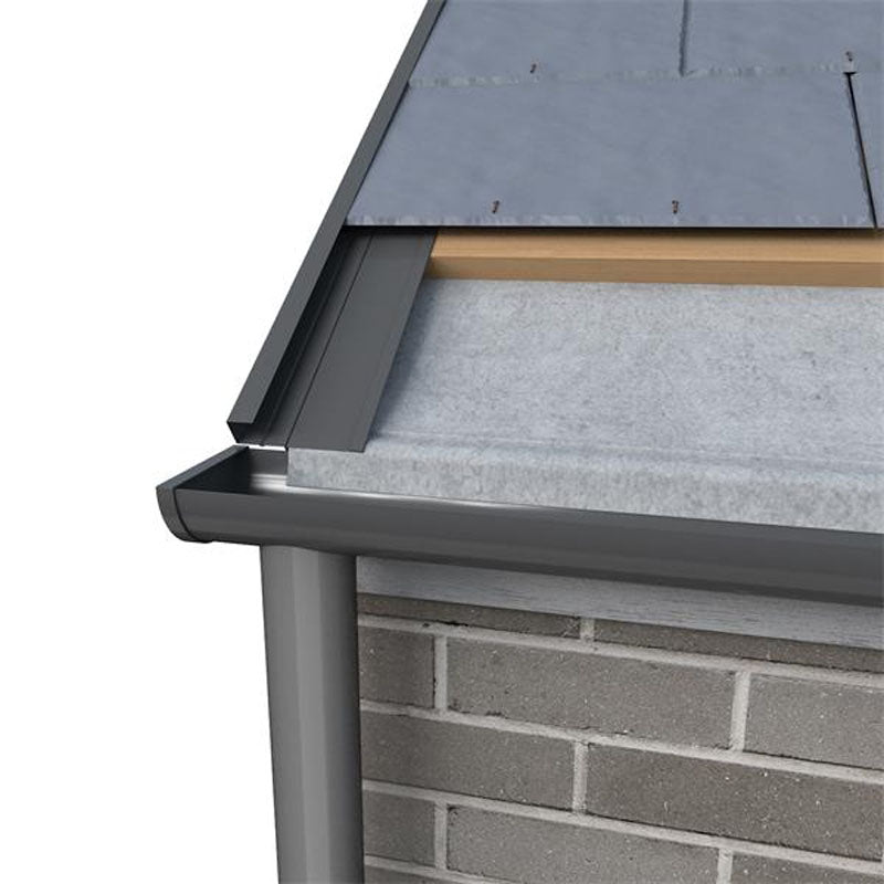 Tapco Plastic Slate Classic Dry Verge - 2 Metre - Black