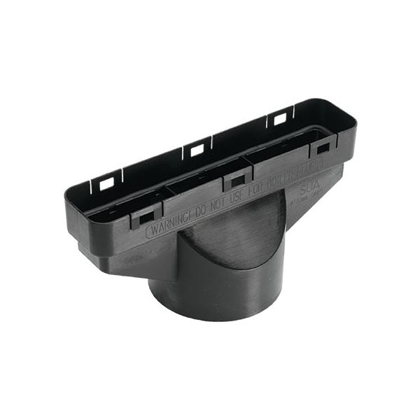Tapco Plastic Slate In-Line Vent Pipe Adapter - Black