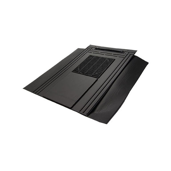 Tapco Plastic Slate In-Line Vent Tile - Black