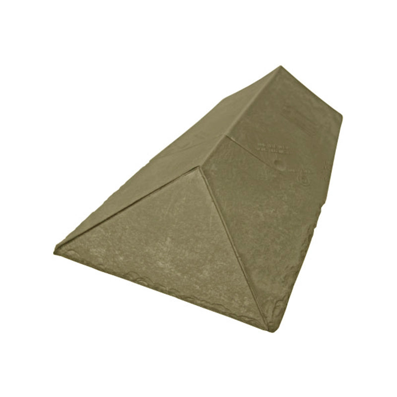 Tapco Plastic Slate Classic Angled Ridge to Hip Junction