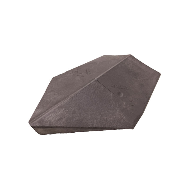 Tapco Plastic Slate Classic Edwardian Conservatory 90° Hip End Cap