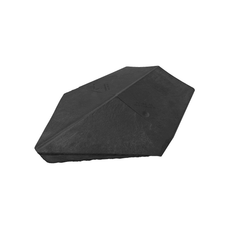 Tapco Plastic Slate Classic Edwardian Conservatory 90° Hip End Cap